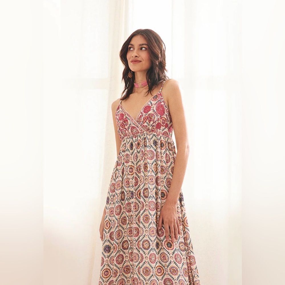 NKN Nekane “Yuri” Boho Coastal Maxi Dress - small - $189 MSRP